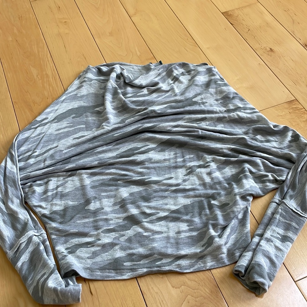 Camo sweater